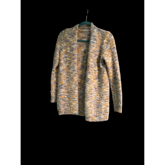 Loft Womens Multicolor Knit Open Cardigan Sweater Size SP - Picture 2 of 7